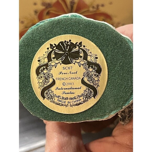 The International Santa Claus Collection Pere Noel French Canada 2003 Inbox SC67 - Picture 5 of 5